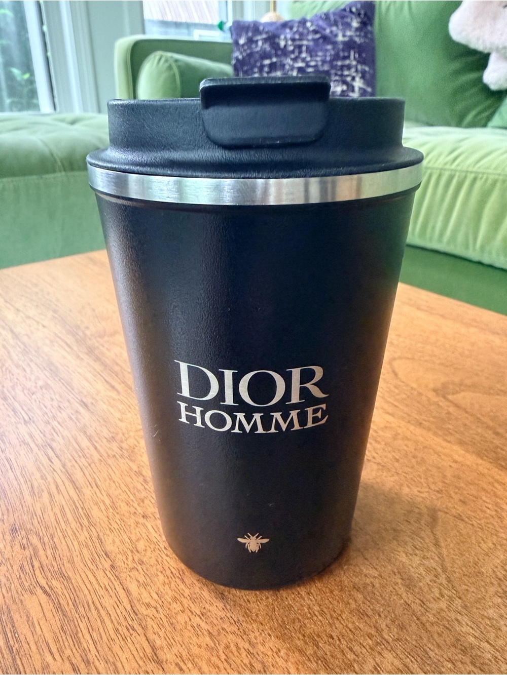 Dior Homme Black Hot/Cold Thermos NEW no Box